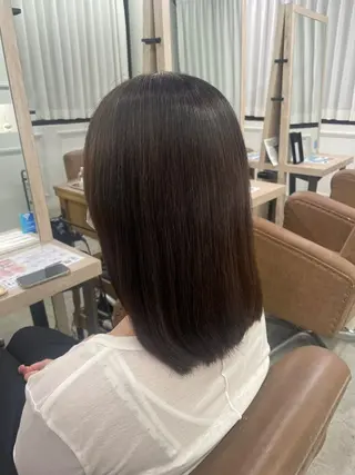 カラー 𝐌𝐢𝐮♥透明感 カラー♥のヘアスタイル