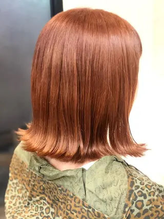 ミディアム 青木 優歩のヘアスタイル