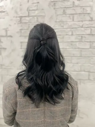カラー メイク指名NO1りこ カットモデル募集中のヘアスタイル