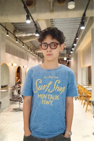 パーマ メンズ fifth 清水睦月のヘアスタイル