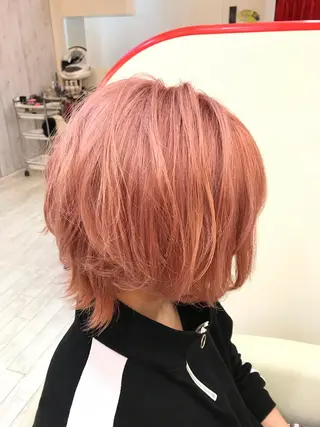 ミディアム カラー 櫻井 なんなのヘアスタイル
