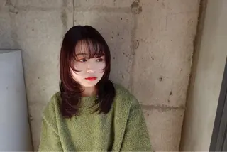 セミロング OLDE YUTAROのヘアスタイル