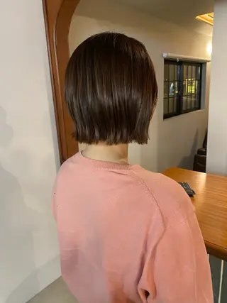 ショート ムナカタ アカリのヘアスタイル