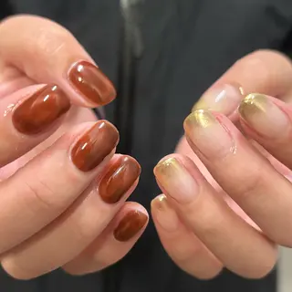 ネイル カメレオン京橋🌻 草葉由佳のネイルデザイン