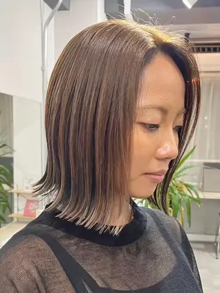 ミディアム カラー 🎀ハイトーン🎀 ♡Kanon♡のヘアスタイル