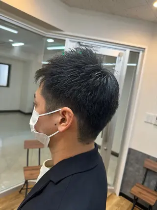 ショート メンズ reeed konnoのヘアスタイル