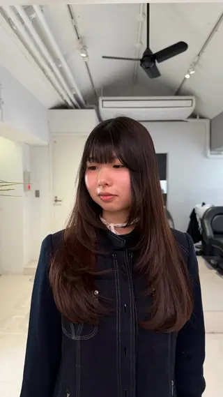 ロング ヘアアレンジ naturalカラー / Rukaのヘアスタイル