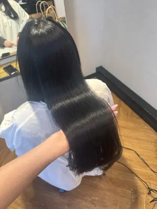 ロング カラー Anju/小顔カット /似合わせカラーのヘアスタイル