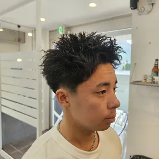 ショート メンズ 安田 大輔のヘアスタイル