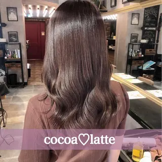 セミロング カラー 縮毛矯正/ 髪質改善/浅見拓哉のヘアスタイル