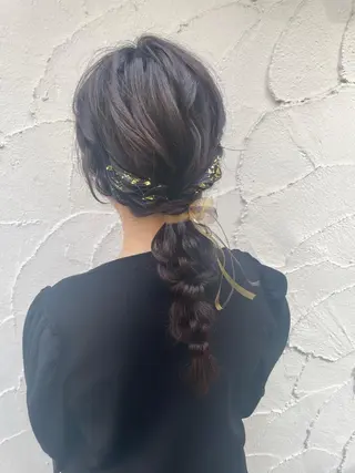 ヘアアレンジ KAI RIKAのヘアスタイル