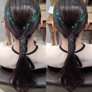 ヘアアレンジ 西田 理沙のヘアスタイル