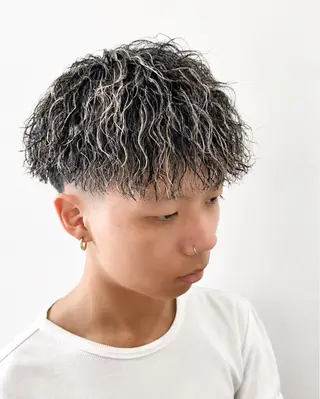 カラー パーマ メンズ ☆★メンズ特化★☆ 川地由麿のヘアスタイル