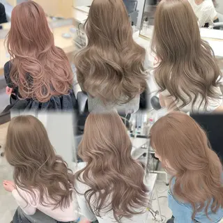 セミロング 🪞上品で可愛い韓国 ヘア🪞Rikutoのヘアスタイル