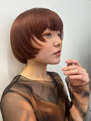 ショート みいな カラーモデル募集中！のヘアスタイル