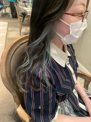 セミロング カラー Takahashi Yuriのヘアスタイル