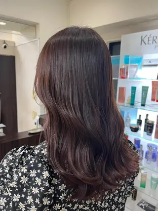 セミロング こぐれ みあんのヘアスタイル