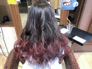 セミロング 縮毛矯正/髪質改善 主税巧一のヘアスタイル