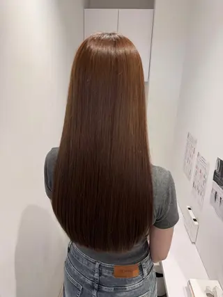 ロング 透明感カラー🫧⌇ AO🫐🩵のヘアスタイル