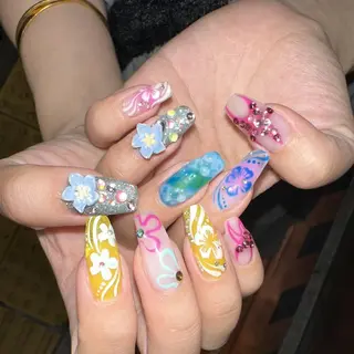 ネイル ゆみみ❤️ 渋谷ネイルのネイルデザイン