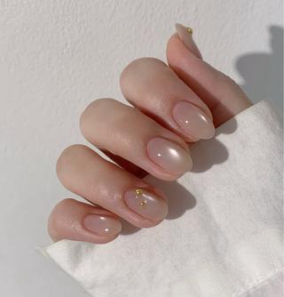 ネイル 🎀PG🩵 ネイルサロンのネイルデザイン