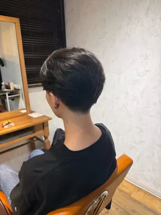 パーマ メンズ 小松 莉夏子のヘアスタイル