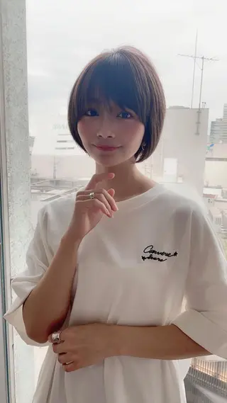 ショート 新宿　ショート・ボブ カットモデル募集のヘアスタイル
