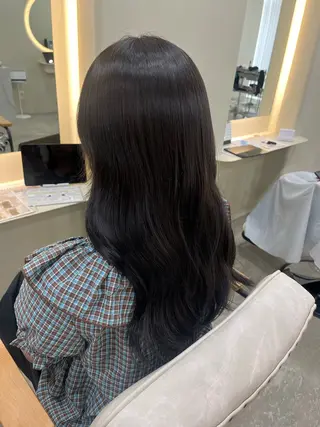 ロング カラー haruhi/艶髪 ☀️透明感カラーのヘアスタイル
