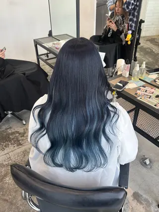 ロング カラー レイヤー sala 推しカラー職人🎀のヘアスタイル
