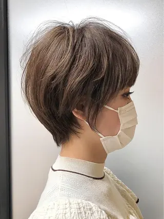 ショート 長谷川 駿のヘアスタイル