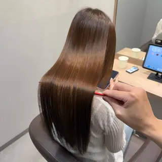 ロング 福田 修平 髪質改善/美髪矯正のヘアスタイル