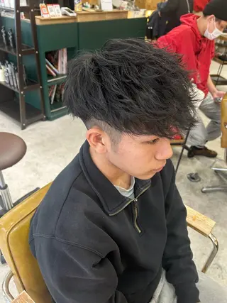 ヘアアレンジ メンズ 《外国人風ヘア特化》 早川 愛斗のヘアスタイル