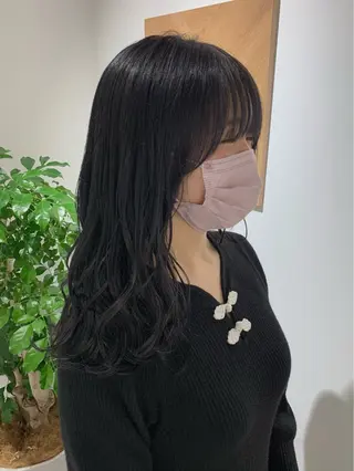 ミディアム 🧡YUU💚艶抜群 カラー✨/905号室のヘアスタイル