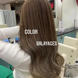 ロング カラー エクステ🩵ブリーチ 韓国ヘア🩵KAEのヘアスタイル