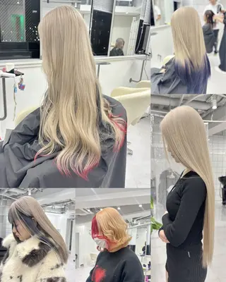 セミロング 🎗副店長/井上 竜 ブリーチ指名No.1のヘアスタイル
