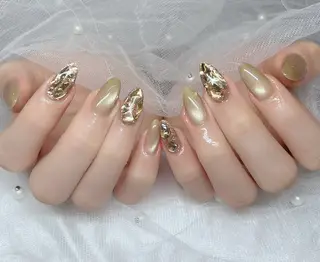 ネイル 🎀PG🩵 ネイルサロンのネイルデザイン