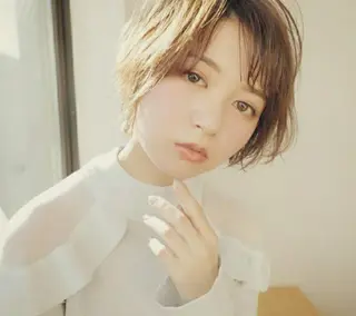 ショート パーマ ✂️✂️徳 田✂️ ✂️のヘアスタイル