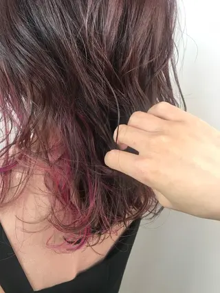 セミロング 🫧ツヤ髪個室美容室 安食茉莉🫧のヘアスタイル