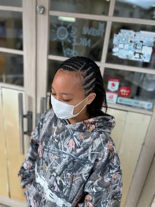 ヘアアレンジ 艶カラー🫧/シール エクステRYOKAのヘアスタイル