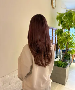 ロング 大西 杏依のヘアスタイル
