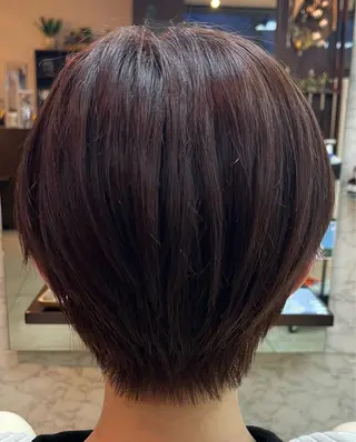 ショート カラー 熊谷 拓海のヘアスタイル