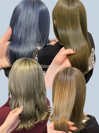 カラー eMuエミュ‪ ¨̮⃝ayakaのヘアスタイル