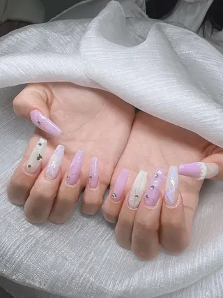 ネイル Lee Nails チップ長さだし専門店のネイルデザイン