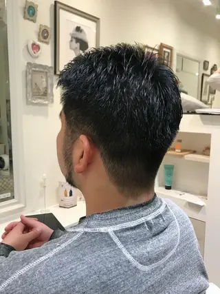 メンズ ウフ 長瀬のヘアスタイル