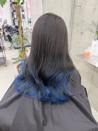 ミディアム カラー ブリーチカラー/ デザインカラー/栄のヘアスタイル