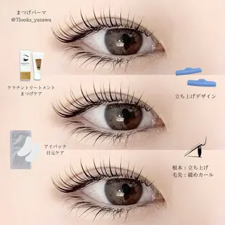 マツエク・マツパ eyelist harukaのマツエク・マツパデザイン
