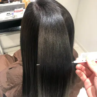 ミディアム 髪質改善美容師 中村 一のヘアスタイル
