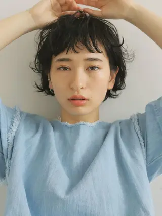 ショート パーマ FILMS/sari /似合わせカットのヘアスタイル