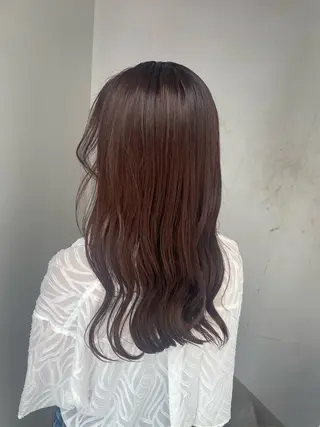 ロング カラー ふわっと抜け感🫧 ブラウンベージュ🤎のヘアスタイル