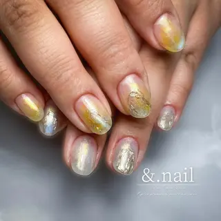 ネイル &.nail/ ニュアンス/持込み可のネイルデザイン